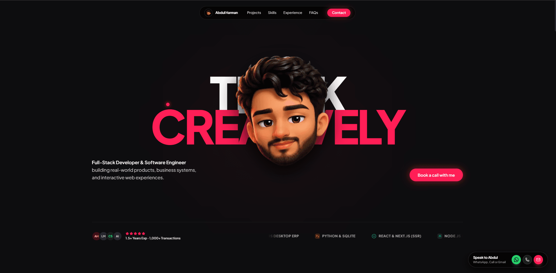 Abdul Hannan โ Personal Portfolio